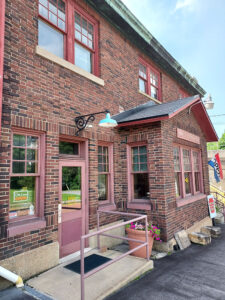 The Portage Station Museum along the Mainline was an active station during this mining town’s past.