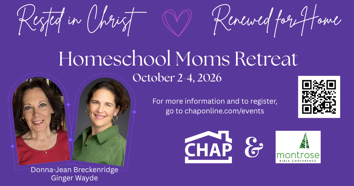 2026 Montrose Homeschool Moms Retreat